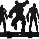 Heavy-Duty Superhero Coat Rack