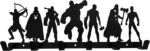 Heavy-Duty Superhero Coat Rack
