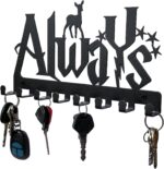 Decorative Metal Key Hooks | Key Holder | Always Sign | Wall Mounted Key Hooks