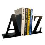 A to Z Decorative Metal Bookends1