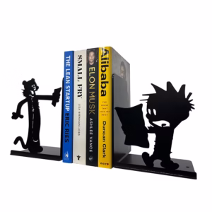 Calvin and Hobbes Bookends Design2