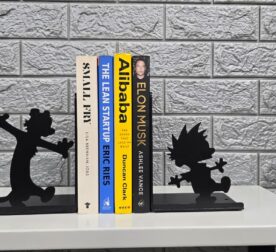 Calvin and Hobbes Bookends1