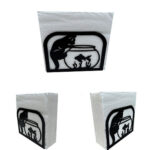 Cat and Fishbowl Metal Napkin Holder3