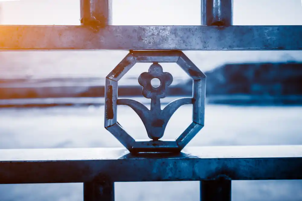 Custom laser cut metal decor