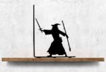 Decorative Bookends - Metal Book Ends - Black Finish - Wizard bookends Magical Bookends6