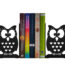 Decorative Owl Metal Bookends