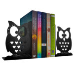 Decorative Owl Metal Bookends2