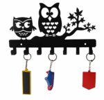 Decorative Owl Metal Key Holder
