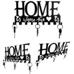 Home Is Where the Heart Is Metal Key Holder2