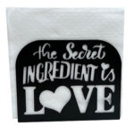 LOVE Metal Napkin Holder