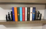 Outlander Bookends, Decorative Metal Bookends, Outlander Gifts for couple
