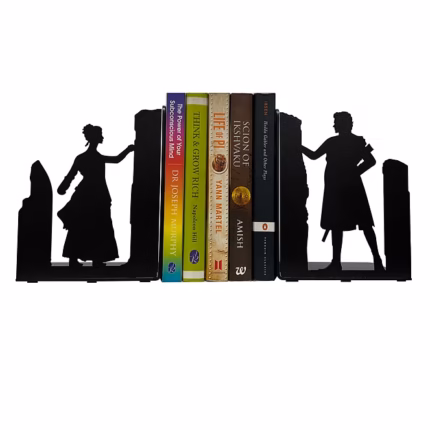 Outlander Standing Stones Metal Silhouette Bookends