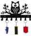 Owl Key Holder, Decorative Metal Key Hanger, Key Holder for Home Wall, Key Rack