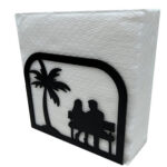 Romantic Couple Metal Napkin Holder1