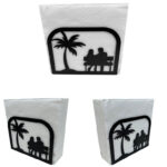 Romantic Couple Metal Napkin Holder3