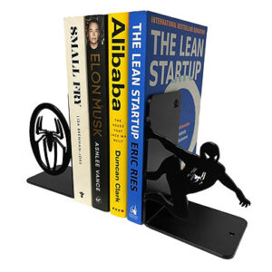 Super Human Metal Bookends1