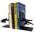 Batman and Superman Metal Bookends