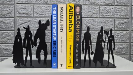 Superhero Bookends by Decorative Bookends
