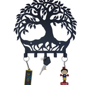 Tree of Life Metal Key Holder