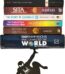 Wall Mounted Metal Floating Bookshelf