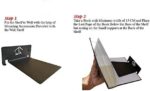 Wall Mounted Metal Floating Bookshelf5